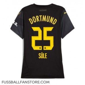 Borussia Dortmund Niklas Sule #25 Replik Auswärtstrikot Damen 2024-25 Kurzarm